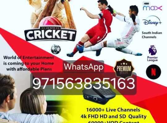 Best Iptv service in Uae 4k iptv subscription available
