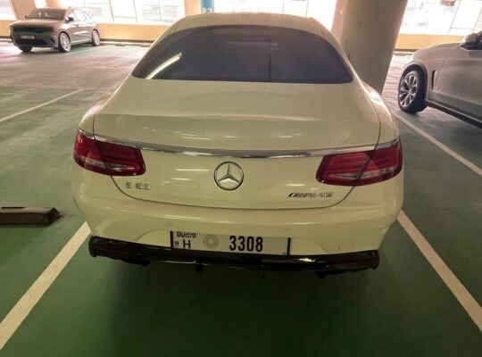 Merc S63 AMG Coupe//2016//85 KM//german Spec//Good Condition usual wear & tear//Brabus Exhaust