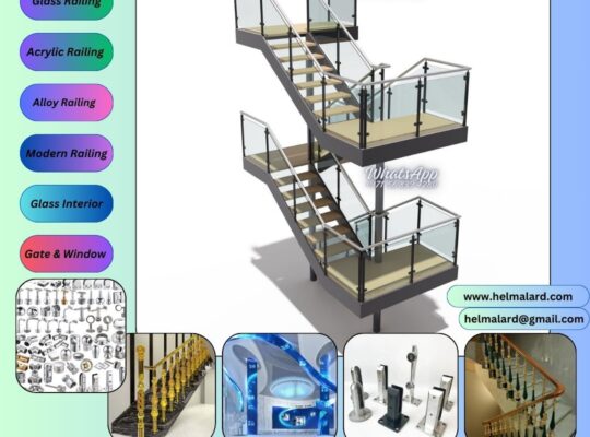 Staircase Glass Railings in Dubai – Balustrade Glass