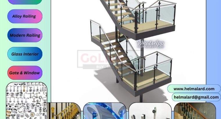 Staircase Glass Railings in Dubai – Balustrade Glass