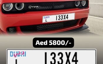 Dubai Special VIP Number plate for SALE L-133X4 with RTA Special Ownership certificate. Call or WhatsApp 050-5085550.
