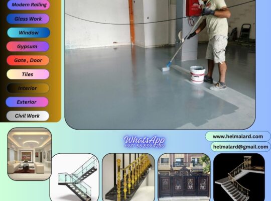 Epoxy Floor Painting work in Ajman,Sharjah,Dubai,UAE