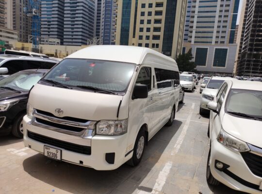 13 SEATER VAN RENTAL DUBAI