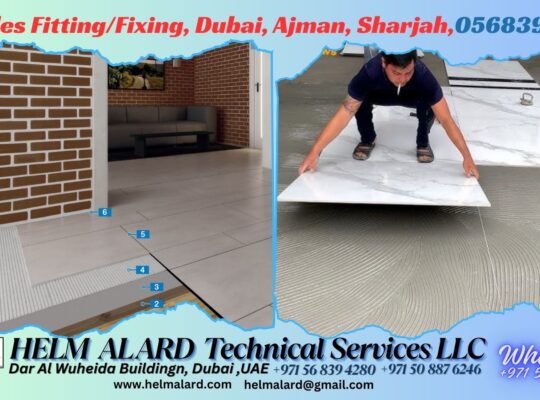 Tiles Fixing tiles fitting Contactor in ajman