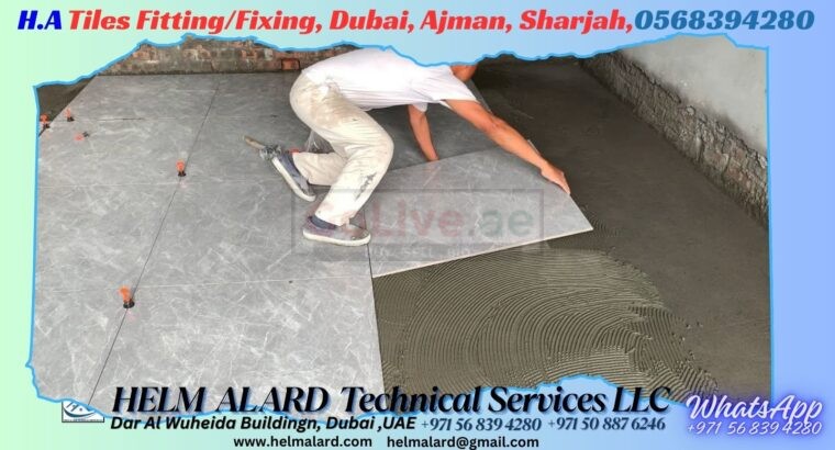 Tiles Fixing tiles fitting Contactor in ajman