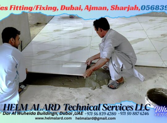Tiles Fixing tiles fitting Contactor in ajman