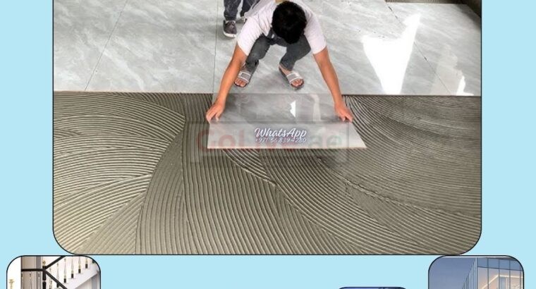 Tiles Fixing tiles fitting Contactor in ajman
