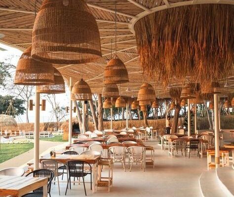 Natural thatch ceiling panels in UAE ( Natural thatch ceiling panels in Al Satwa )
