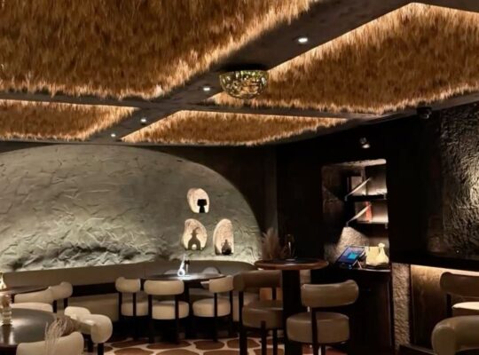 Natural thatch ceiling panels in UAE ( Natural thatch ceiling panels in Ras Al Khor Dubai )