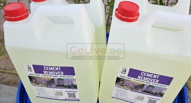 Cement Remover for Ready-Mix Trucks, Mixers, Concrete Plant, Batching Plants – 5L, 20L, 200L Supplier in Abu Dhabi