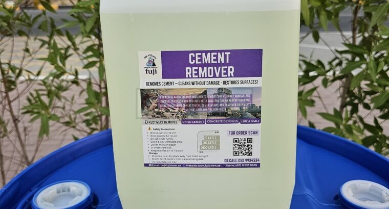 Heavy-Duty Cement Scale Remover and Concrete Residue Cleaner Supplier in Dubai