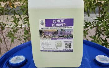 Cement Remover for Ready-Mix Trucks, Mixers, Concrete Plant, Batching Plants – 5L, 20L, 200L Supplier in Kuwait