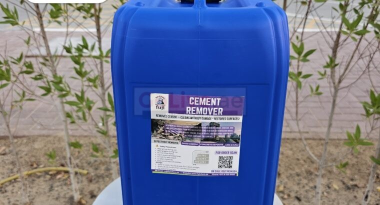 Cement Remover for Ready-Mix Trucks, Mixers, Concrete Plant, Batching Plants – 5L, 20L, 200L Supplier in Ajman