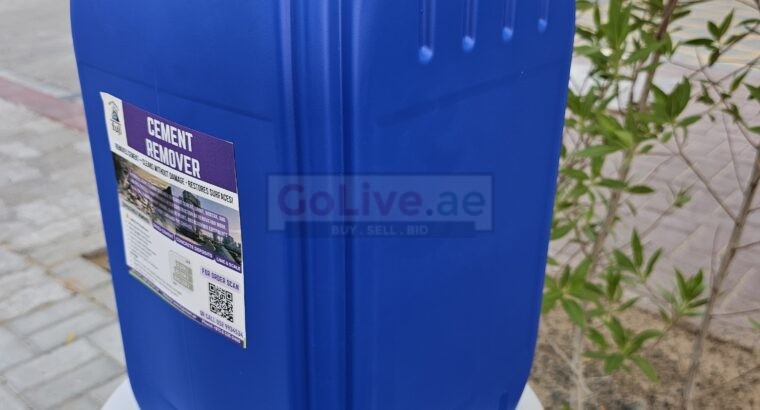 Cement Remover for Ready-Mix Trucks, Mixers, Concrete Plant, Batching Plants – 5L, 20L, 200L Supplier in UAE