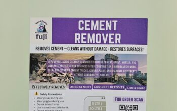 Heavy-Duty Cement Scale Remover and Concrete Residue Cleaner Supplier in Ajman