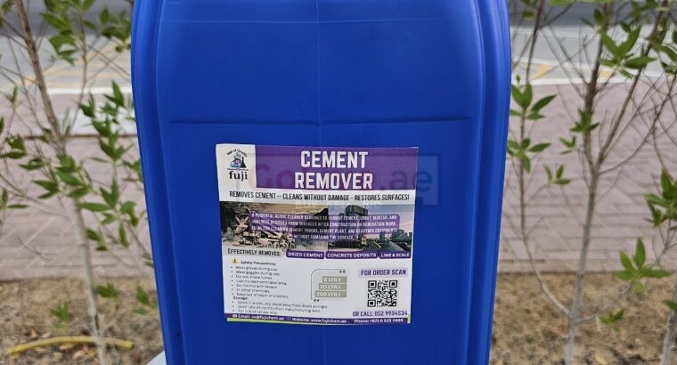 Heavy-Duty Cement Scale Remover and Concrete Residue Cleaner Supplier in Dubai