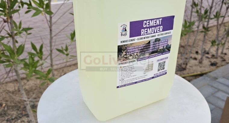 Cement Remover for Ready-Mix Trucks, Mixers, Concrete Plant, Batching Plants – 5L, 20L, 200L Supplier in Ajman