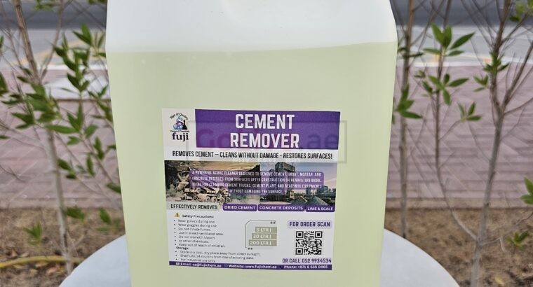 Heavy-Duty Cement Scale Remover and Concrete Residue Cleaner