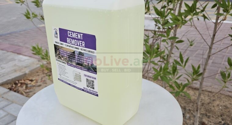 Cement Remover for Ready-Mix Trucks, Mixers, Concrete Plant, Batching Plants – 5L, 20L, 200L Supplier in Saudi Arabia
