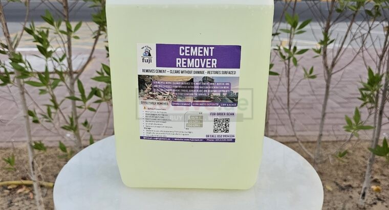 Cement Remover for Ready-Mix Trucks, Mixers, Concrete Plant, Batching Plants – 5L, 20L, 200L Supplier in Saudi Arabia