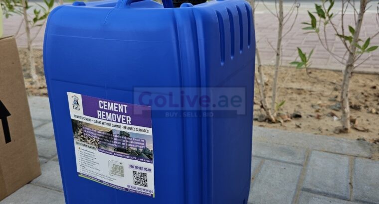 Cement Remover for Ready-Mix Trucks, Mixers, Concrete Plant, Batching Plants – 5L, 20L, 200L Supplier in Dubai