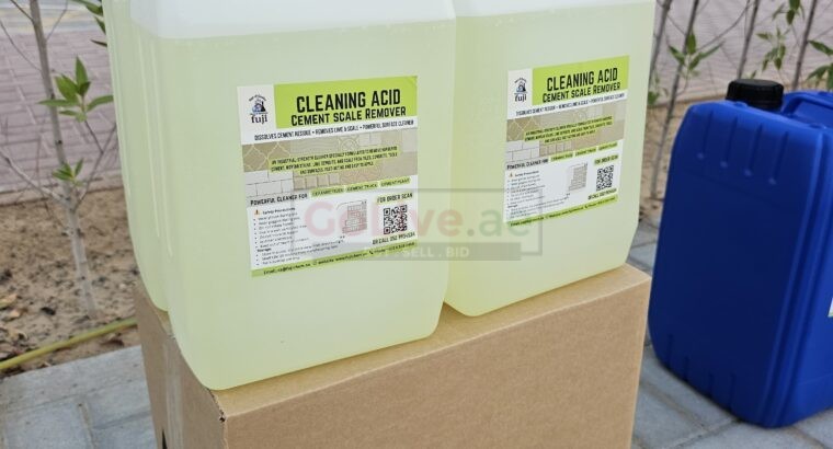 Ready Mix Concrete Trucks Cleaning Chemical in Kuwait – Fuji Cleaning Acid Cement Scale Remover