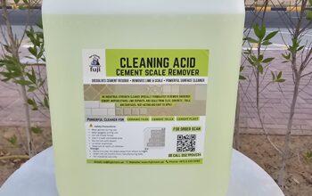 Ready Mix Concrete Trucks Cleaning Chemical in Qatar – Fuji Cleaning Acid Cement Scale Remover