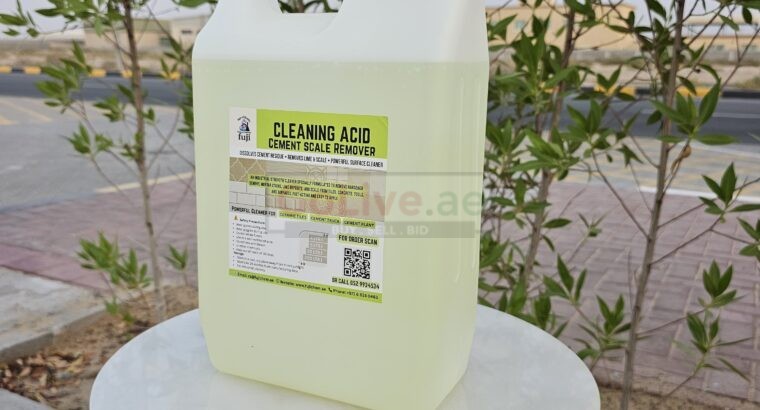 Ready Mix Concrete Trucks Cleaning Chemical in Dammam – Riyadh – Saudi Arabia – Fuji Cleaning Acid Cement Scale Remover