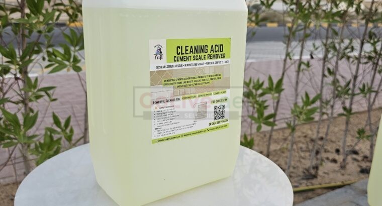 Ready Mix Concrete Trucks Cleaning Chemical in Dammam – Riyadh – Saudi Arabia – Fuji Cleaning Acid Cement Scale Remover