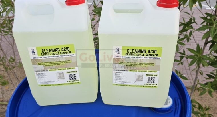 Professional Tile Cleaner for Cement Stains, Grout Haze and Floor Finishing Prep