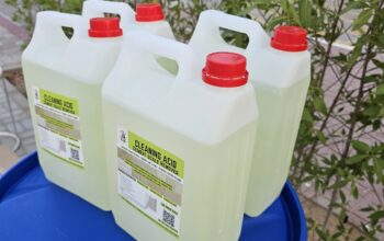 Ready Mix Concrete Trucks Cleaning Chemical in Abu Dhabi – Fuji Cleaning Acid Cement Scale Remover