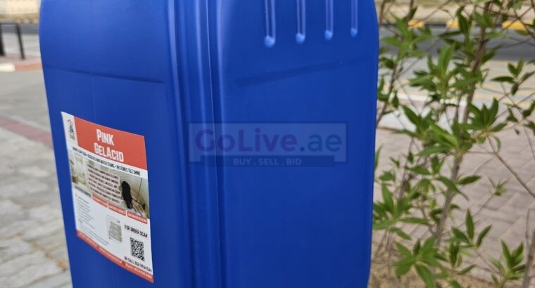 Powerful Gel Cleaner for Limescale, Rust and Algae in Water Storage Tanks