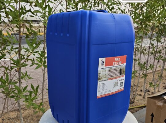 Water tanks Cleaning Chemical in Fujairah ( Fuji Pink GelAcid Cleaner )