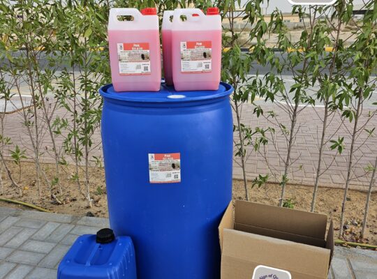 Heavy-Duty Gel Cleaner for Domestic & Industrial Water Storage ( Fuji Pink GelAcid )