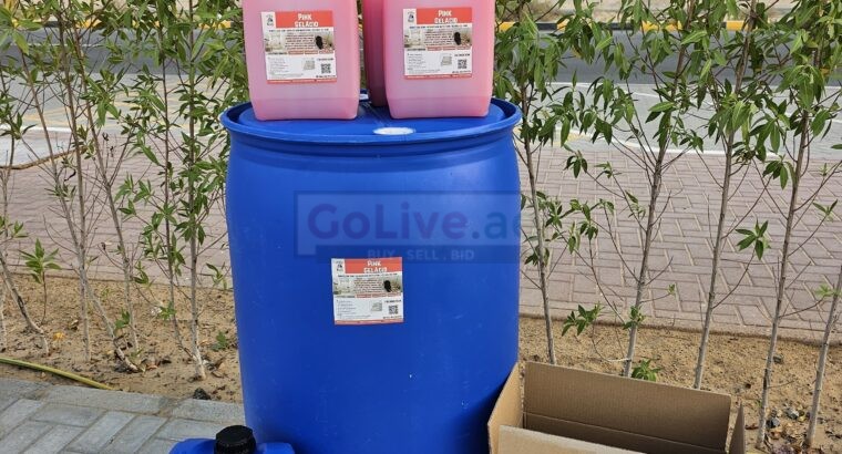 Heavy-Duty Gel Cleaner for Domestic & Industrial Water Storage ( Fuji Pink GelAcid )