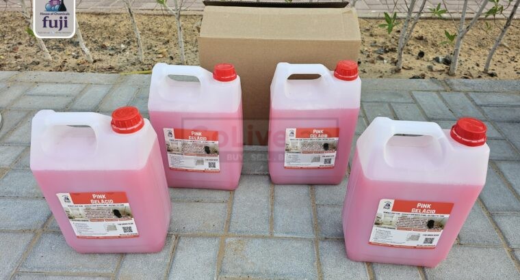 Jacuzzi Tubs Cleaning Chemical ( Fuji Pink GelAcid )
