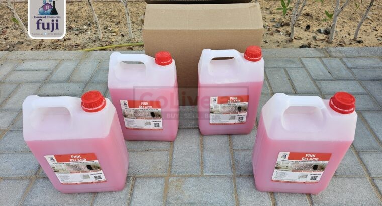 Jacuzzi Tubs Cleaning Chemical ( Fuji Pink GelAcid )