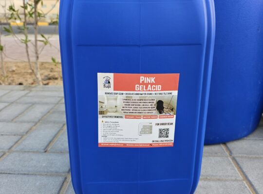 Heavy-Duty Gel-Based Acid Cleaner for Water Tanks, Bathrooms, and Industrial Surfaces