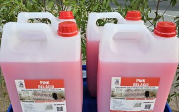 Water tanks Cleaning Chemical in Saudi Arabia ( Fuji Pink GelAcid Cleaner )
