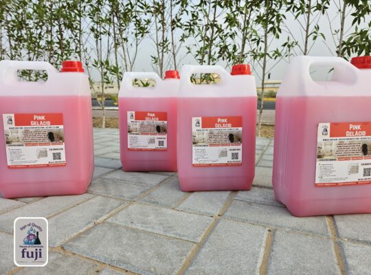 Water tanks Cleaning Chemical UAE ( Fuji Pink GelAcid Cleaner )