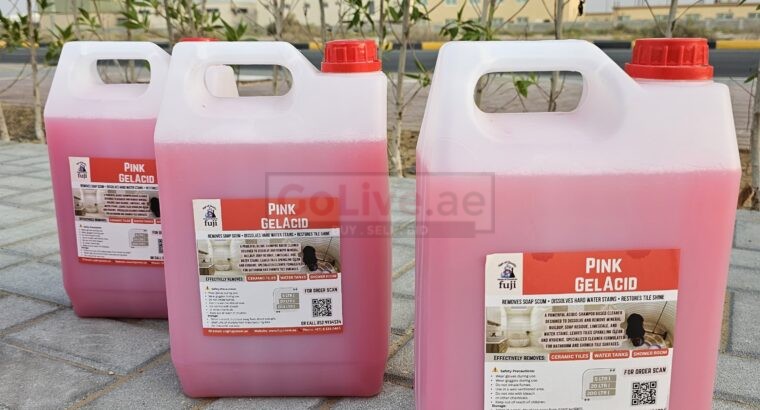 Heavy-Duty Fuji GelAcid Cleaner for Tiles and Showers – Ras al khaimah – Fujairah Supply