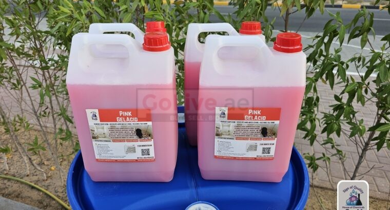 Heavy-Duty Gel Cleaner for Domestic & Industrial Water Storage ( Fuji Pink GelAcid )