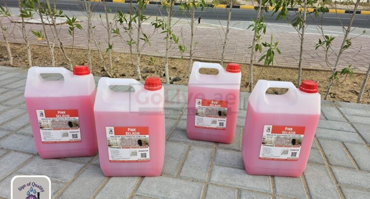 Heavy-Duty Gel-Based Acid Cleaner for Tiles, Shower Rooms, Steam Rooms, Jacuzzi Tubs, and Floor Areas in Kuwait
