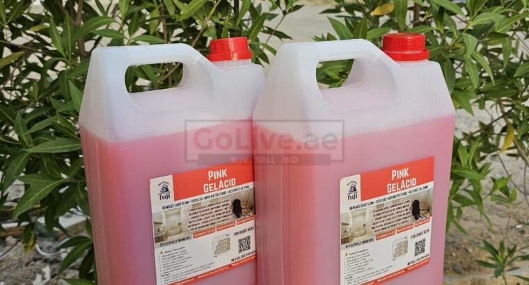 Fuji Pink GelAcid Cleaner – Water Tank Descaler and Surface Restorer