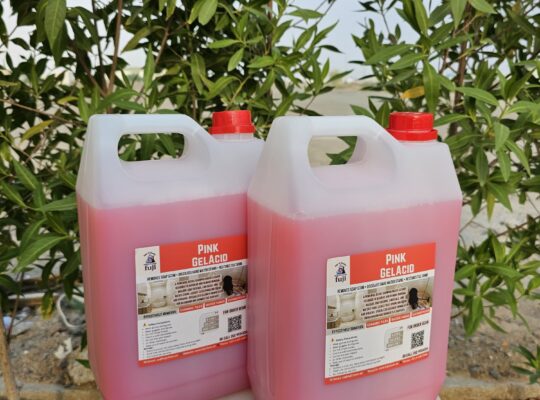 Heavy-Duty Gel-Based Acid Cleaner for Tiles, Shower Rooms, Steam Rooms, Jacuzzi Tubs, and Floor Areas in Qatar