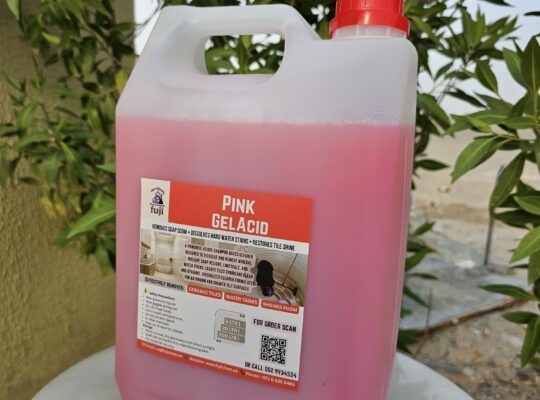 Heavy-Duty Gel-Based Acid Cleaner for Tiles, Shower Rooms, Steam Rooms, Jacuzzi Tubs, and Floor Areas in Qatar