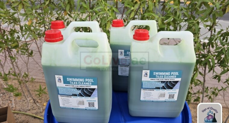 Best Swimming Pool Tiles Cleaner in Kuwait ( Fuji Pool Tiles Cleaner )
