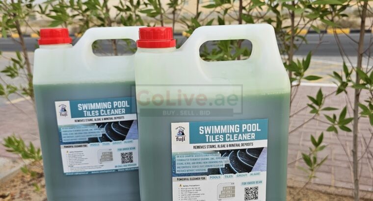 Best Swimming Pool Tiles Cleaner in Oman ( Fuji Pool Tiles Cleaner )