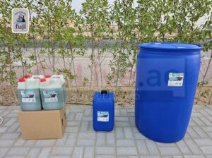 Eco-friendly pool tile cleaning solution ( Fuji Swimmimg Pool Tiles Cleaner )