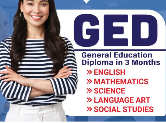 GED Preparation Course – Earn Your High School Equivalency